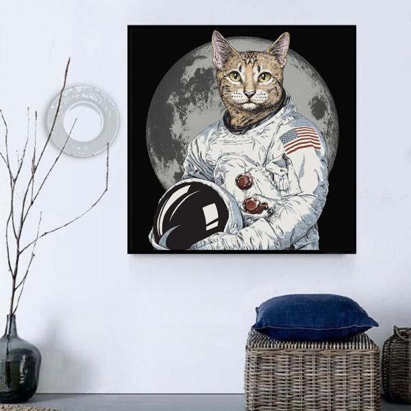 Gatto 5d Diy Kit Diamond Painting Pittura Di Diamante NO3649