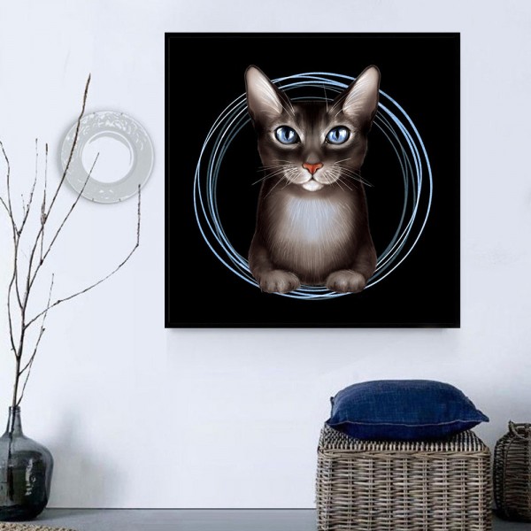 Gatto 5d Diy Kit Diamond Painting Pittura Di Diamante NO3647