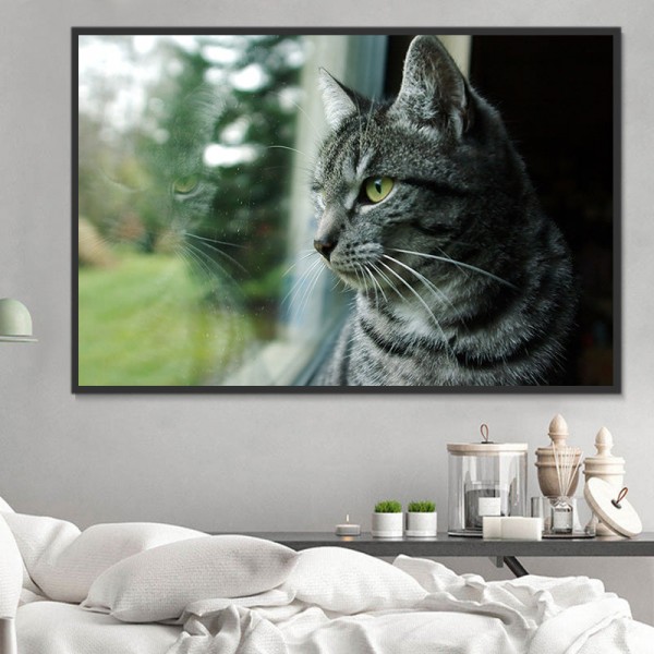 Gatto 5d Diy Kit Diamond Painting Pittura Di Diamante NO3633