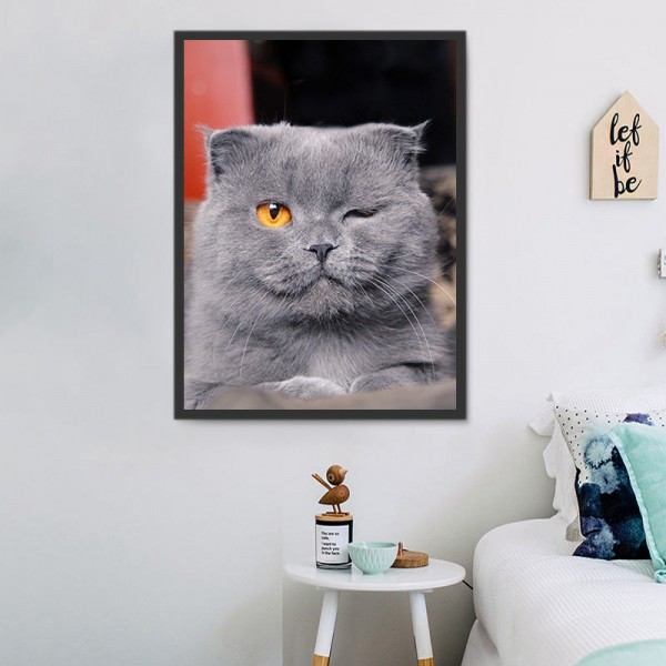 Gatto 5d Diy Kit Diamond Painting Pittura Di Diamante NO3629