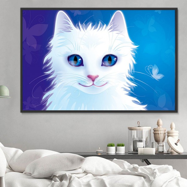 Gatto 5d Diy Kit Diamond Painting Pittura Di Diamante NO3627