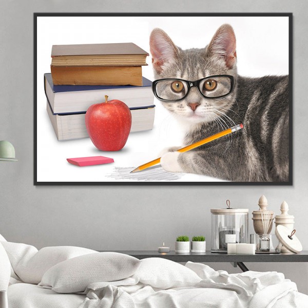 Gatto 5d Diy Kit Diamond Painting Pittura Di Diamante NO3617