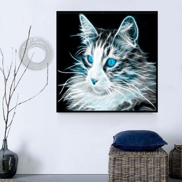 Gatto 5d Diy Kit Diamond Painting Pittura Di Diamante NO3614
