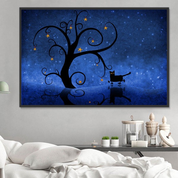 Gatto 5d Diy Kit Diamond Painting Pittura Di Diamante NO3613