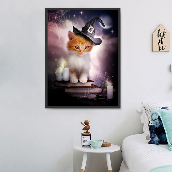 Gatto 5d Diy Kit Diamond Painting Pittura Di Diamante NO3609