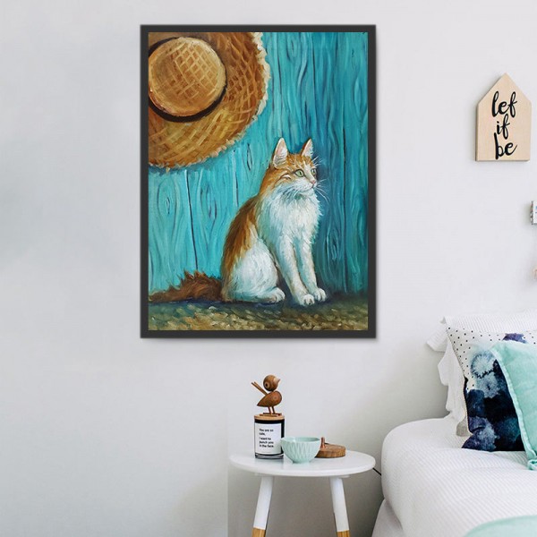 Gatto 5d Diy Kit Diamond Painting Pittura Di Diamante NO3588