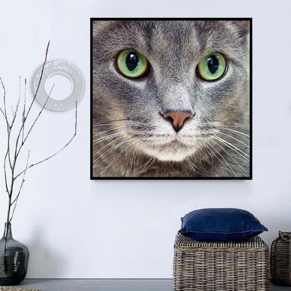 Gatto 5d Diy Kit Diamond Painting Pittura Di Diamante NO3576