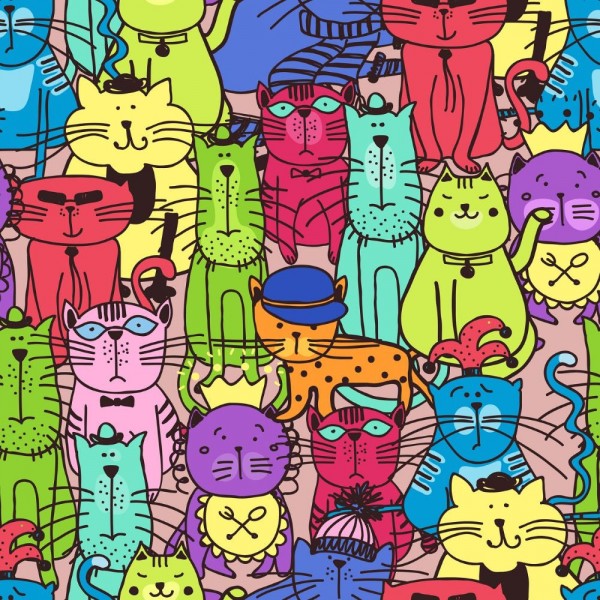 Gatto 5d Diy Kit Diamond Painting Pittura Di Diamante NO3572