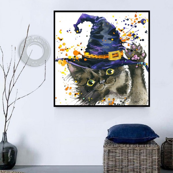 Gatto 5d Diy Kit Diamond Painting Pittura Di Diamante NO3573