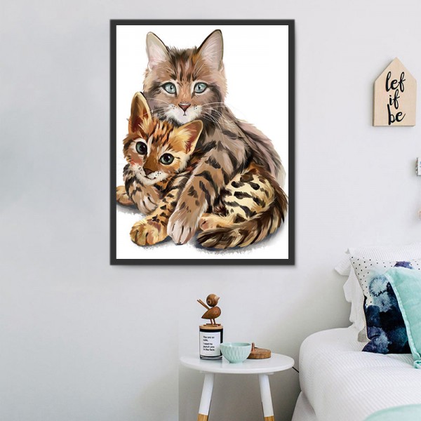 Gatto 5d Diy Kit Diamond Painting Pittura Di Diamante NO3565