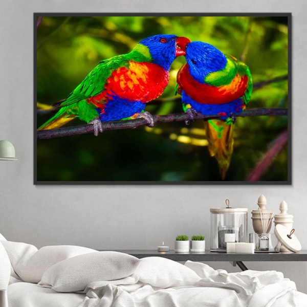 Pappagallo 5d Diy Kit Diamond Painting Pittura Di Diamante NO3525