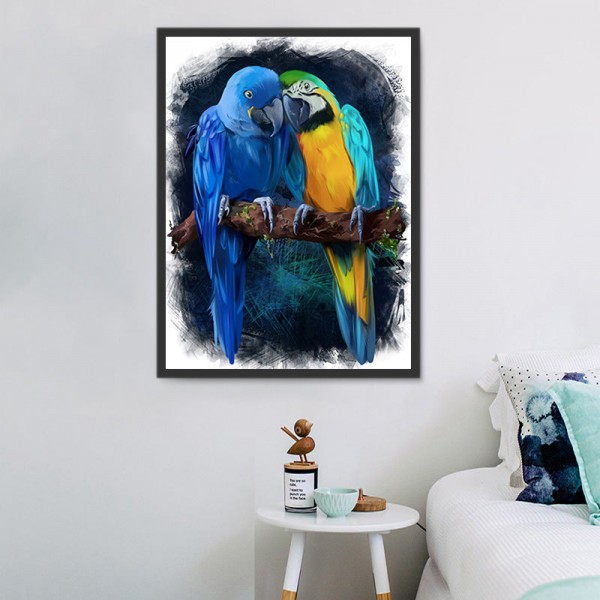 Pappagallo 5d Diy Kit Diamond Painting Pittura Di Diamante NO3520