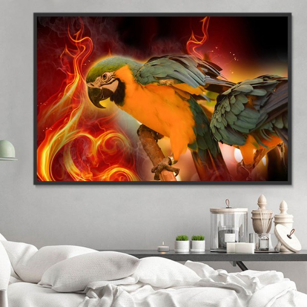 Pappagallo 5d Diy Kit Diamond Painting Pittura Di Diamante NO3514