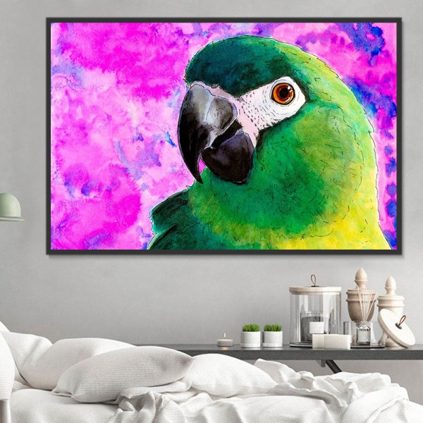 Pappagallo 5d Diy Kit Diamond Painting Pittura Di Diamante NO3513