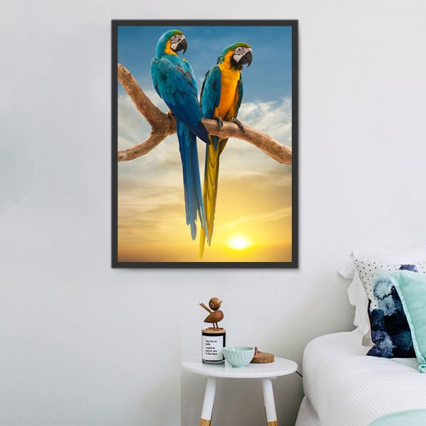 Pappagallo 5d Diy Kit Diamond Painting Pittura Di Diamante NO3512