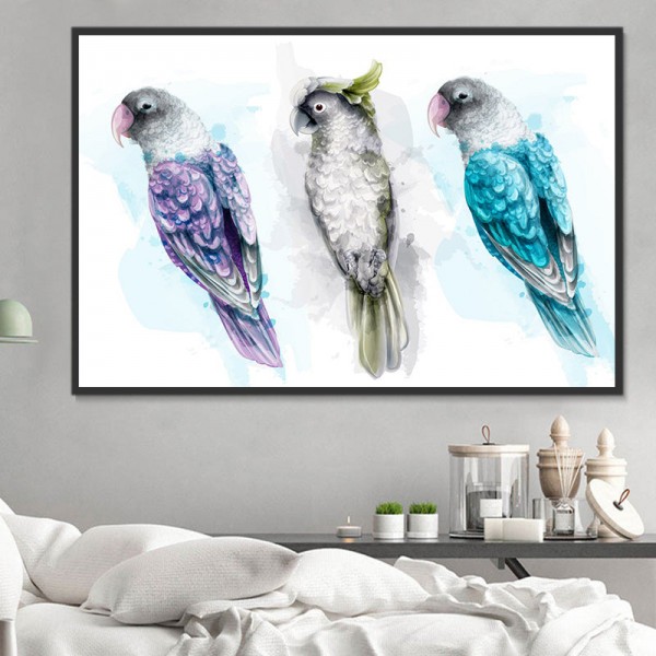 Pappagallo 5d Diy Kit Diamond Painting Pittura Di Diamante NO3503