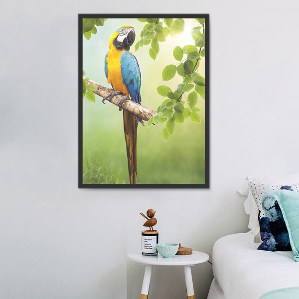 Pappagallo 5d Diy Kit Diamond Painting Pittura Di Diamante NO3492