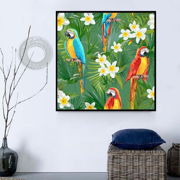 Pappagallo 5d Diy Kit Diamond Painting Pittura Di Diamante NO3486