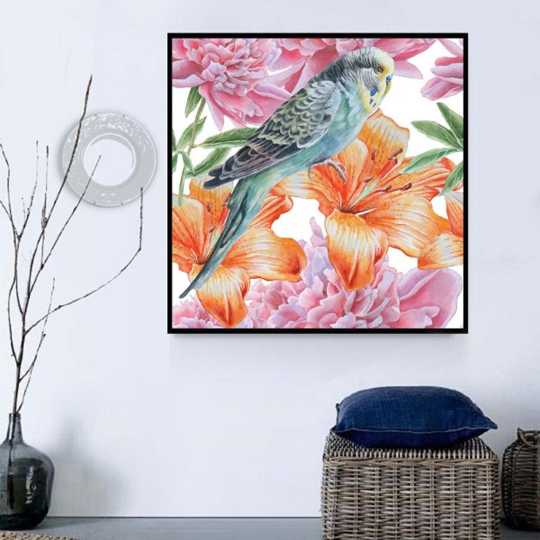 Pappagallo 5d Diy Kit Diamond Painting Pittura Di Diamante NO3485