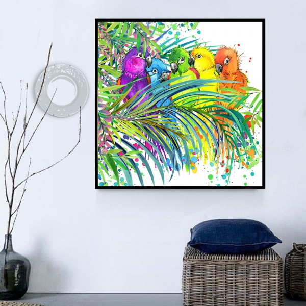 Pappagallo 5d Diy Kit Diamond Painting Pittura Di Diamante NO3484