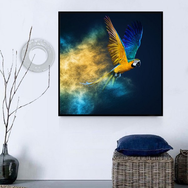 Pappagallo 5d Diy Kit Diamond Painting Pittura Di Diamante NO3482