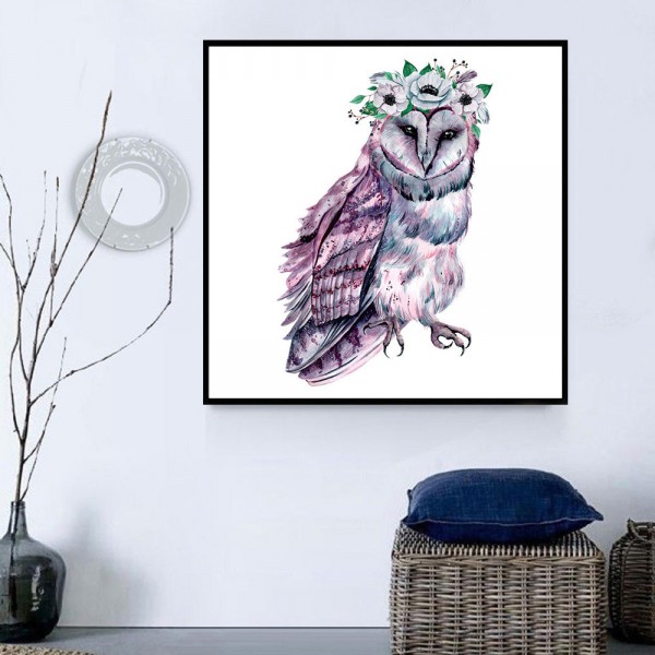 Gufo 5d Diy Kit Diamond Painting Pittura Di Diamante NO3475