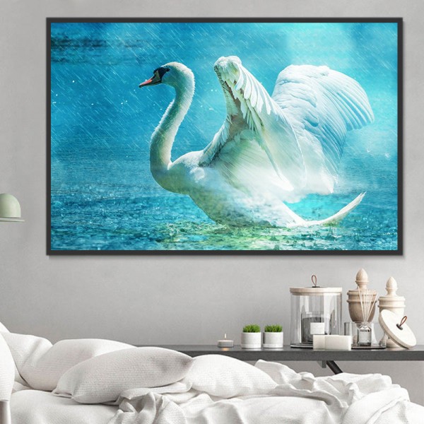 Cigno 5d Diy Kit Diamond Painting Pittura Di Diamante NO3473