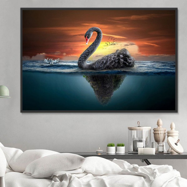 Cigno 5d Diy Kit Diamond Painting Pittura Di Diamante NO3468