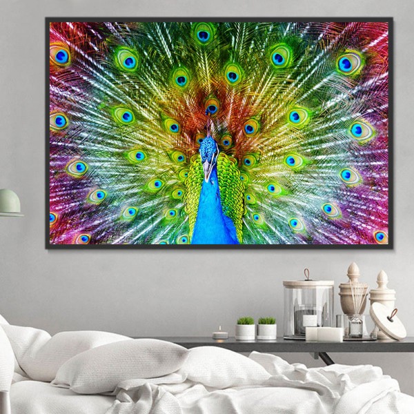 Pavone 5d Diy Kit Diamond Painting Pittura Di Diamante NO3447