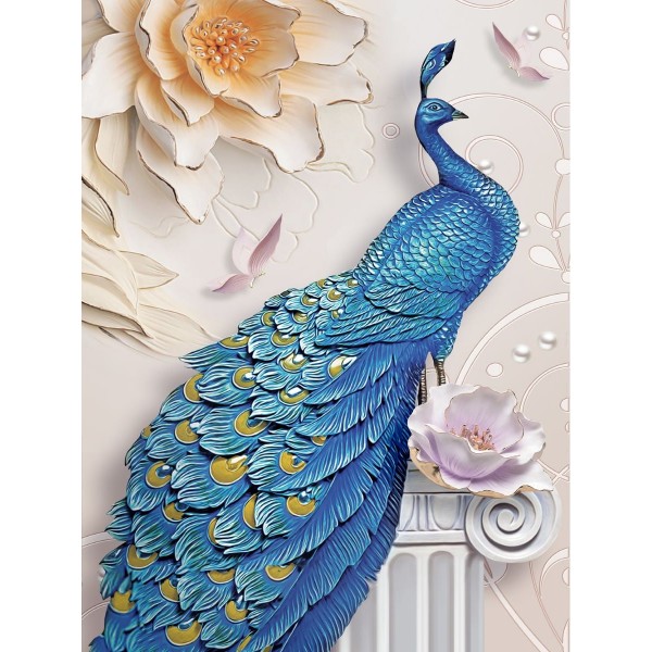 Pavone 5d Diy Kit Diamond Painting Pittura Di Diamante NO3444