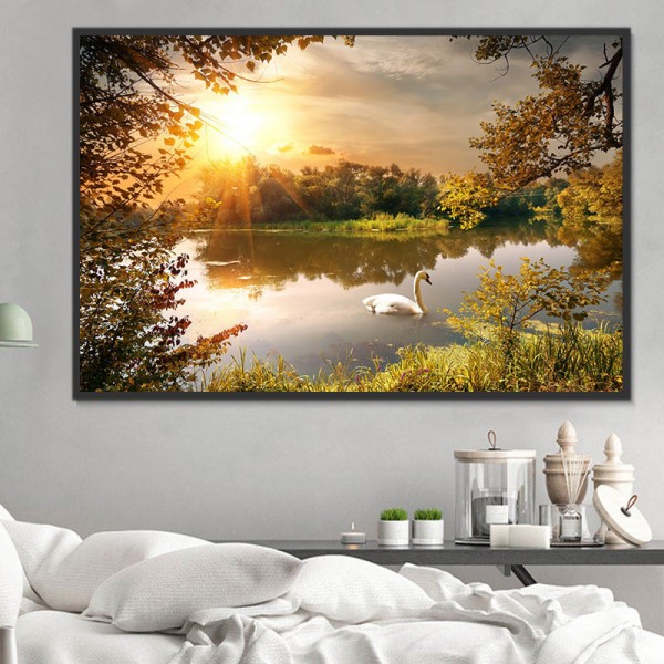 Cigno 5d Diy Kit Diamond Painting Pittura Di Diamante NO3443