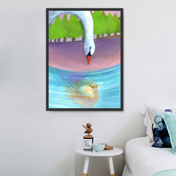 Cigno 5d Diy Kit Diamond Painting Pittura Di Diamante NO3441