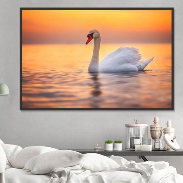 Cigno 5d Diy Kit Diamond Painting Pittura Di Diamante NO3437