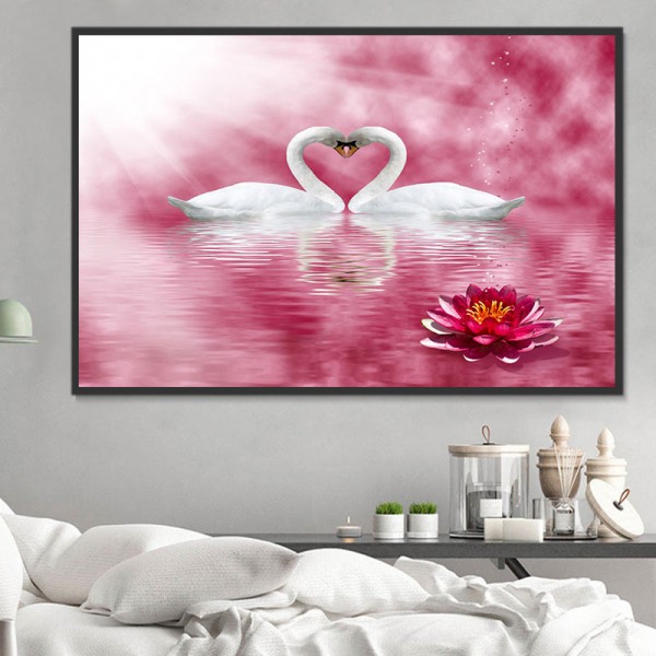 Cigno 5d Diy Kit Diamond Painting Pittura Di Diamante NO3435