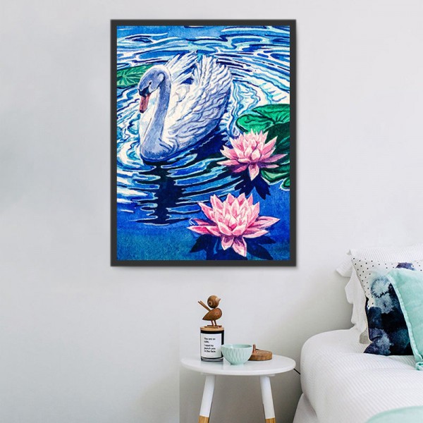 Cigno 5d Diy Kit Diamond Painting Pittura Di Diamante NO3420