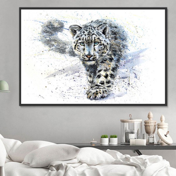 Leopardo 5d Diy Kit Diamond Painting Pittura Di Diamante NO3412