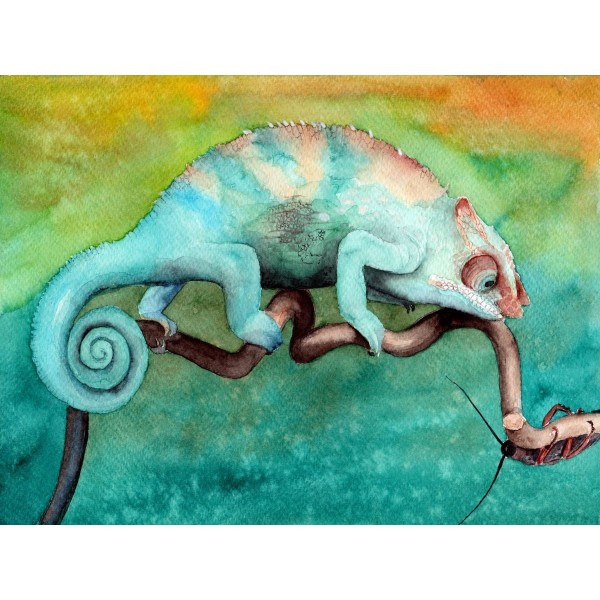 Lucertola 5d Diy Kit Diamond Painting Pittura Di Diamante NO3395