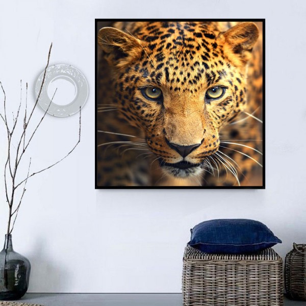 Leopardo 5d Diy Kit Diamond Painting Pittura Di Diamante NO3388