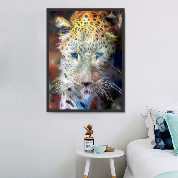 Leopardo 5d Diy Kit Diamond Painting Pittura Di Diamante NO3386