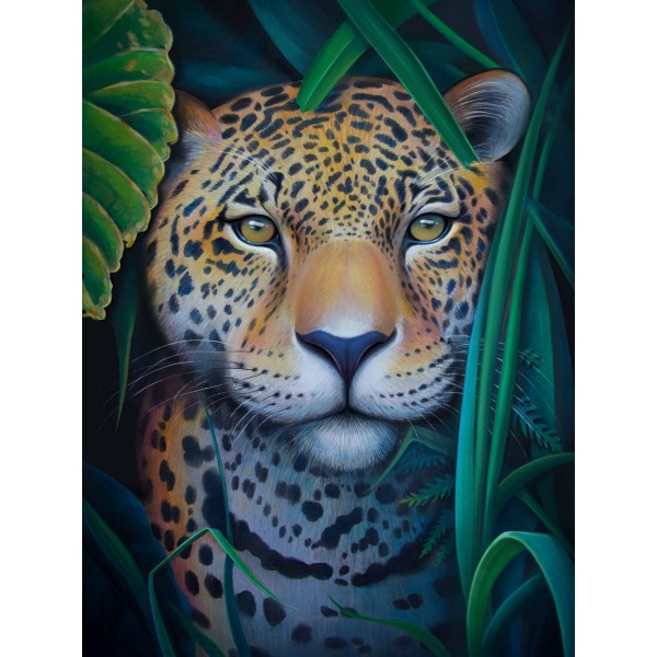 Leopardo 5d Diy Kit Diamond Painting Pittura Di Diamante NO3381