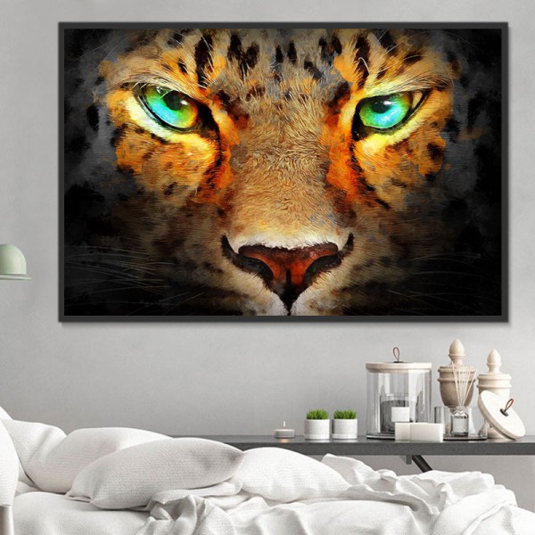 Leopardo 5d Diy Kit Diamond Painting Pittura Di Diamante NO3382