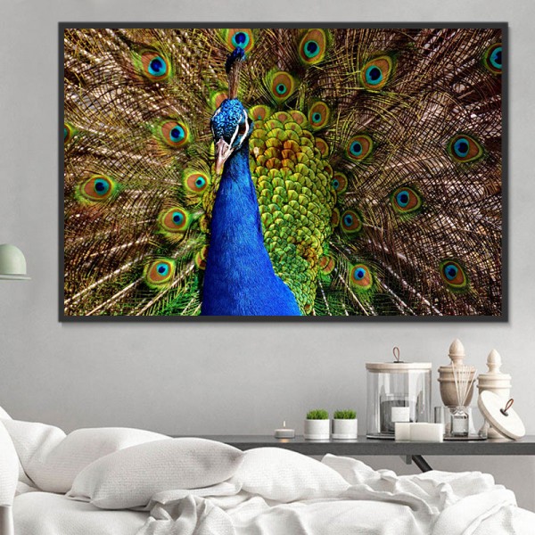 Pavone 5d Diy Kit Diamond Painting Pittura Di Diamante NO3376