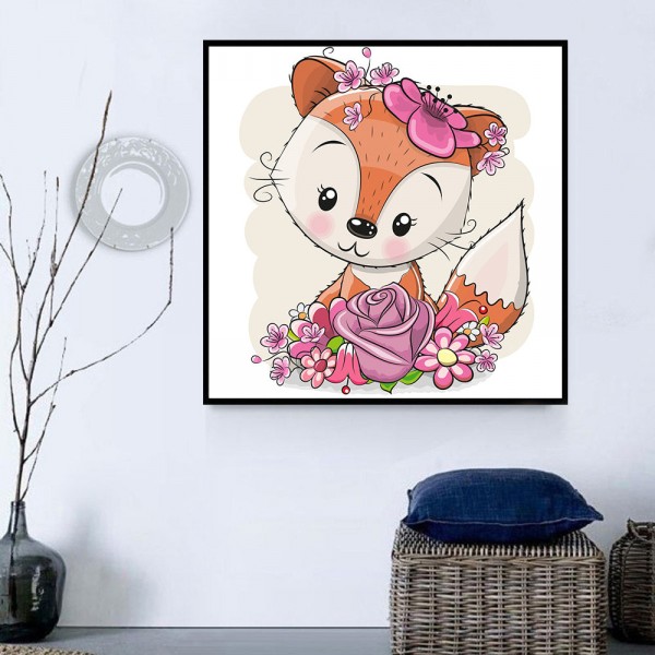 Volpe 5d Diy Kit Diamond Painting Pittura Di Diamante NO3369