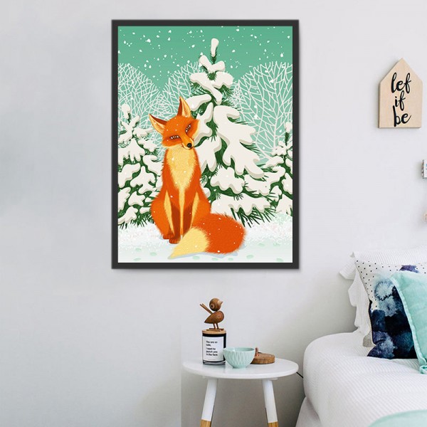 Volpe 5d Diy Kit Diamond Painting Pittura Di Diamante NO3364