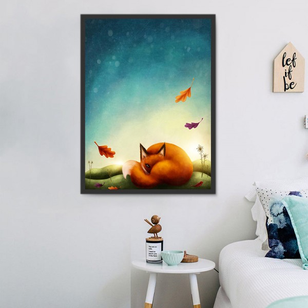 Volpe 5d Diy Kit Diamond Painting Pittura Di Diamante NO3359