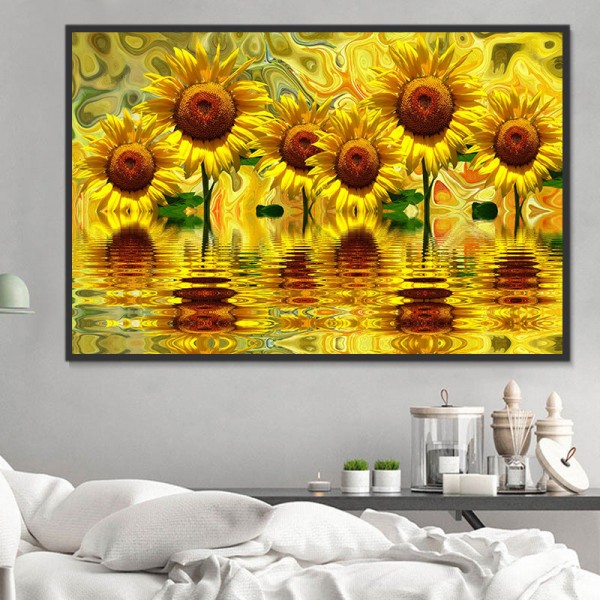 Girasole 5d Diy Kit Diamond Painting Pittura Di Diamante NO3287