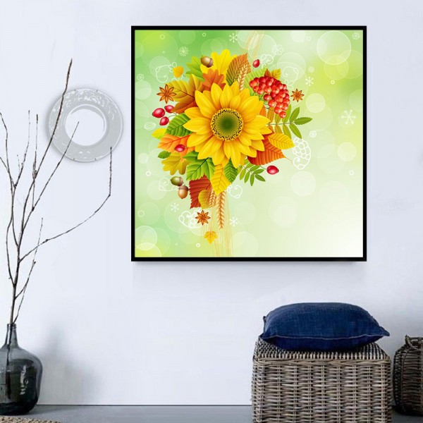 Girasole 5d Diy Kit Diamond Painting Pittura Di Diamante NO3275