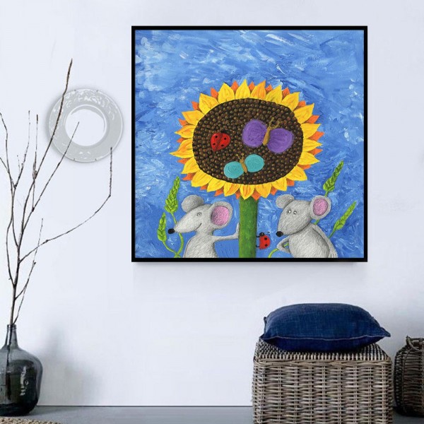 Girasole 5d Diy Kit Diamond Painting Pittura Di Diamante NO3274