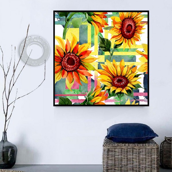 Girasole 5d Diy Kit Diamond Painting Pittura Di Diamante NO3271