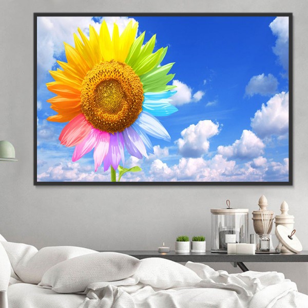 Girasole 5d Diy Kit Diamond Painting Pittura Di Diamante NO3264